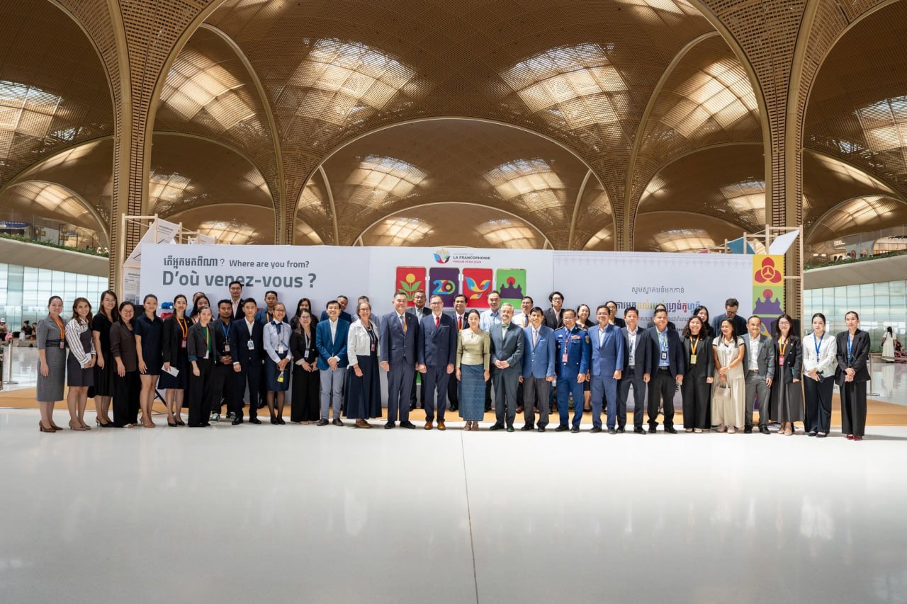 Techo International Airport Hosts Francophonie Exhibition Ahead of Summit