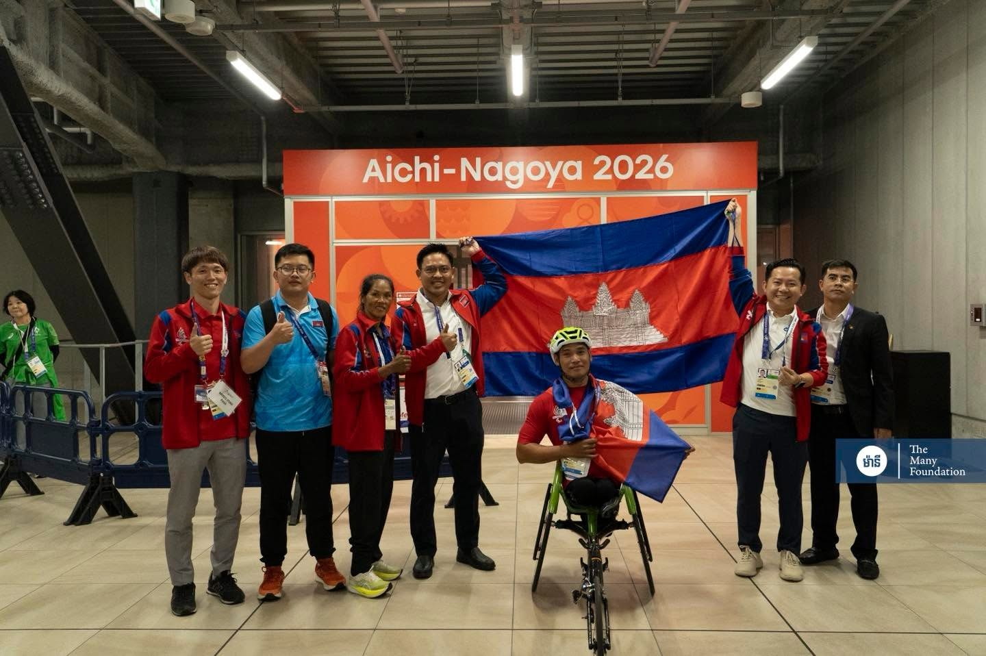 Cambodian Athlete Van Vun Wins First Bronze Medal at Asian Para Games